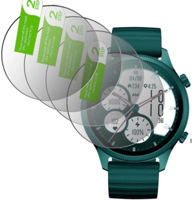 ZIDZEE Tempered Glass Guard for NOISEFIT EVOLVE 4 SMART WATCH TEMPERED GLASS (PACK OF 4)(Pack of 4)
