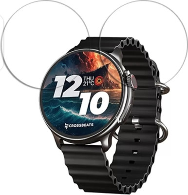DB Tempered Glass Guard for CROSSBEATS AURA 1.46 SMART WATCH TEMPERED GLASS ( PACK OF 2)(Pack of 2)