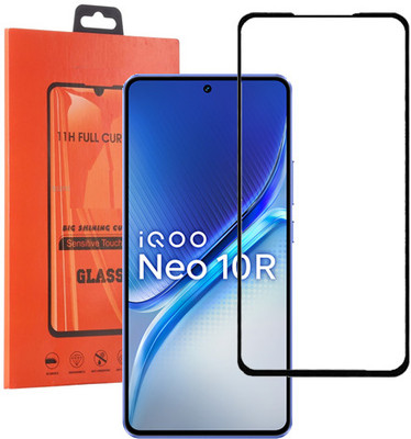 ojucase Edge To Edge Tempered Glass for IQOO Neo 10R(Pack of 1)