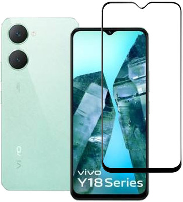 BRENZZ Tempered Glass Guard for vivo Y18, vivo Y18e, vivo Y03(Pack of 1)