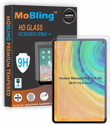 Mobling Tempered Glass Guard for Huawei Matepad Pro 10.8 5G 2019 (10.8 Inch)(Pack of 1)