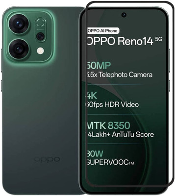 BRENZZ Tempered Glass Guard for OPPO Reno14 5G, OPPO Reno 14 5G(Pack of 1)