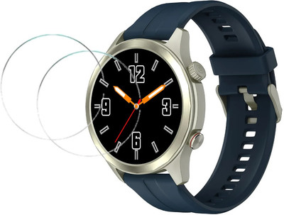 MUTAALI Tempered Glass Guard for NoiseFit Twist Pro Smartwatch(Pack of 2)