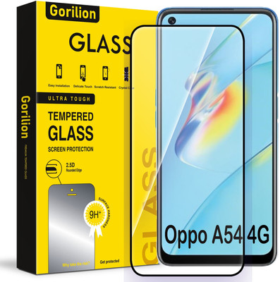 Gorilion Tempered Glass Guard for Oppo A54(Pack of 1)
