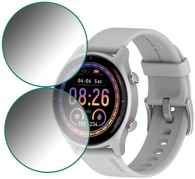 YCHROZE Tempered Glass Guard for NoiseFit Twist(Pack of 2)