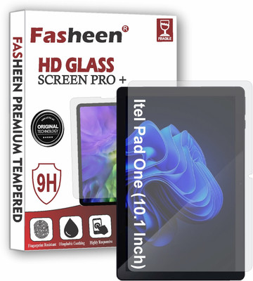 Fasheen Tempered Glass Guard for Itel Pad One (10.1 Inch)(Pack of 1)