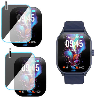 daffin Tempered Glass Guard for FASTRACK REFLEX POWER.(Pack of 2)