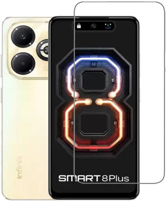 NSTAR Tempered Glass Guard for Infinix Smart 8 Plus(Pack of 1)