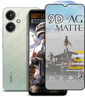 FAIYER BEAT Tempered Glass Guard for Premium matte Tempered Glass For redmi 13c 5g(matte finish,Pack Of 1) Advanced gaming matte Full Screen Coverage Screen Protector for redmi 13c 5g(Pack of 1)