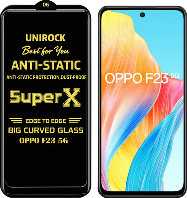 Unirock Tempered Glass Guard for OPPO F23 5G(Pack of 1)