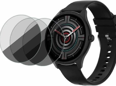 DOWRVIN Tempered Glass Guard for FIRE-BOLTT PHOENIX AMODED SMART WATCH (PACK OF 3)(Pack of 3)