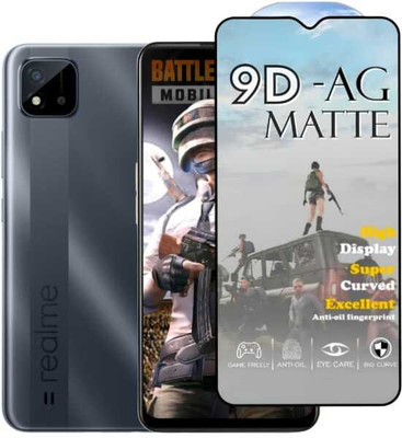 FAIYER BEAT Tempered Glass Guard for Premium matte Tempered Glass For realme C20(matte finish,Pack Of 1) Advanced gaming matte Full Screen Coverage Screen Protector for realme C20(Pack of 1)