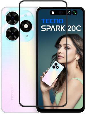 BRENZZ Tempered Glass Guard for Tecno Spark 20C(Pack of 1)