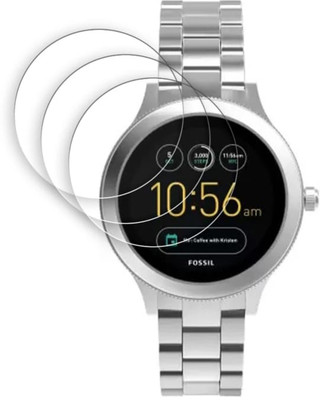 ZIDZEE Tempered Glass Guard for FOSSIL Q VENTURE WATCH TEMPERED GLASS(PACK OF 3)(Pack of 3)