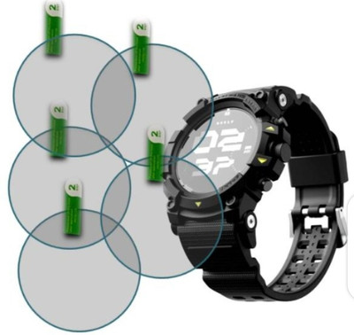 DB Tempered Glass Guard for BOULT THRUX 1.39 SMART WATCH TEMPERED GLASS( PACK OF 5)(Pack of 5)