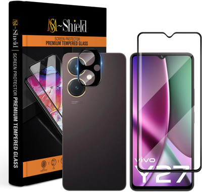 MS-Shield Tempered Glass Guard for Vivo Y27 4G, With Camera Lens Protector(Pack of 1)