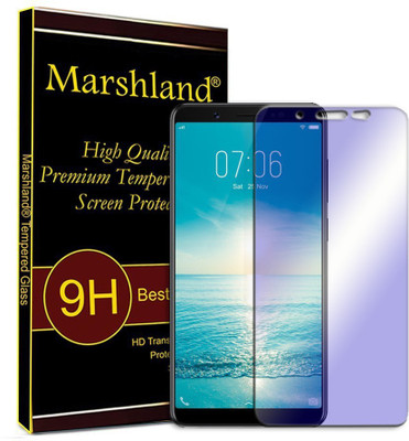 MARSHLAND Tempered Glass Guard for VIVO V7 Plus(Pack of 1)