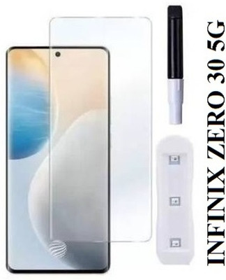 BRENZZ Tempered Glass Guard for Infinix Zero 30 5G(Pack of 1)