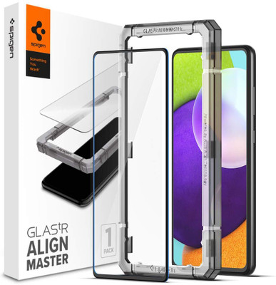 Spigen Tempered Glass Guard for Samsung Galaxy A52 LTE / 5G, Samsung Galaxy A52s(Pack of 1)
