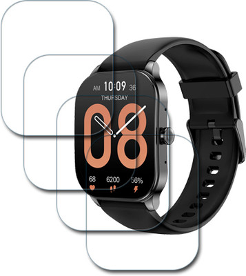 MUTAALI Tempered Glass Guard for Amazfit Pop 3S(Pack of 4)