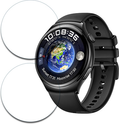 MUTAALI Tempered Glass Guard for Huawei Watch 4 smartwatch(Pack of 2)
