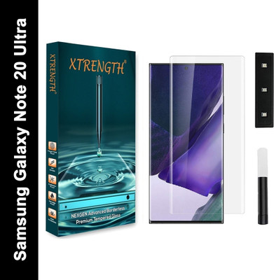 XTRENGTH Edge To Edge Tempered Glass for Samsung Galaxy Note 20 Ultra(Pack of 1)