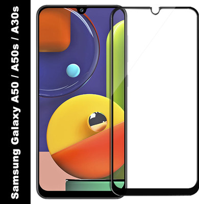 Flipkart SmartBuy Edge To Edge Tempered Glass for Samsung Galaxy A50s, Samsung Galaxy A30s, Samsung Galaxy A50(Pack of 1)