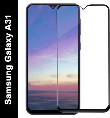 Knotyy Edge To Edge Tempered Glass for Samsung Galaxy A31(Pack of 1)