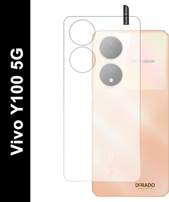 DORADO SHIELD Back Tempered Glass for Back Screen Guard for Vivo Y100 5G(Pack of 1)