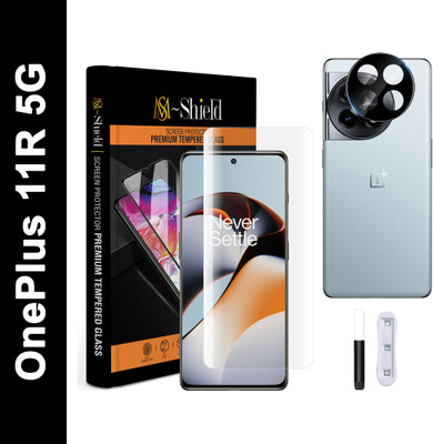 MS-Shield Edge To Edge Tempered Glass for OnePlus 11R 5G, With Camera Lens Protector(Pack of 1)