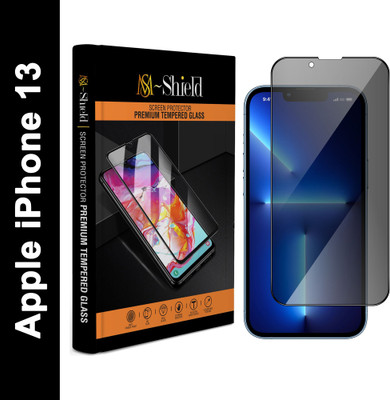 MS-Shield Edge To Edge Tempered Glass for Apple iPhone 13(Pack of 1)