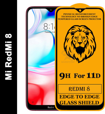 SEVEN7STAR Tempered Glass Guard for Mi Redmi 8(Pack of 1)