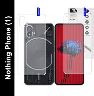 DESIBUZZ Impossible Screen Guard for Nothing Phone (1), Hammer Proof,Unbreakable,FlexiGlass(Pack of 2)