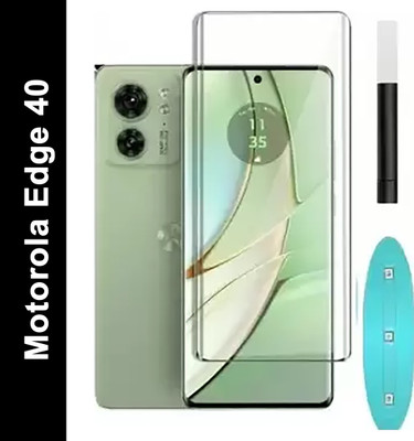 NEXZONE Tempered Glass Guard for Motorola Edge 40, Motorola Edge 40 Neo(Pack of 1)