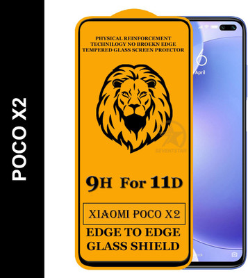 SEVEN7STAR Tempered Glass Guard for POCO X2(Pack of 1)