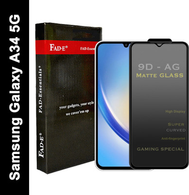 FAD-E Tempered Glass Guard for Samsung Galaxy A34 5G(Pack of 1)