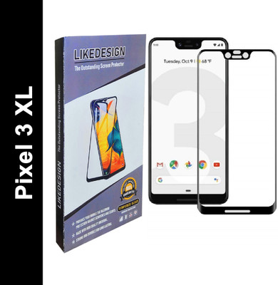 LIKEDESIGN Tempered Glass Guard for Google Pixel 3 XL, Pixel 3 XL(Pack of 1)