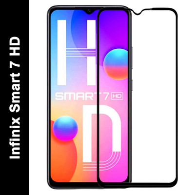 EASYBIZZ Edge To Edge Tempered Glass for Infinix Smart 7 HD(Pack of 1)