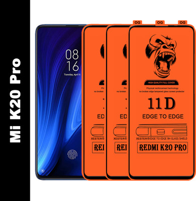 PFOAM Edge To Edge Tempered Glass for Mi K20 Pro(Pack of 3)