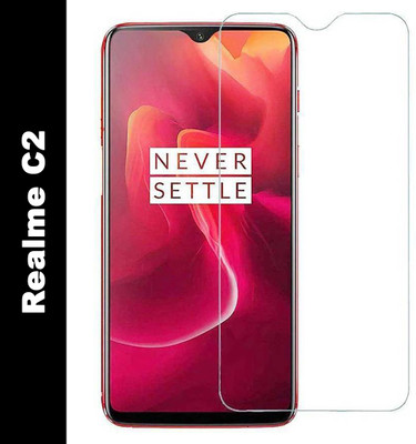 RVTCC Tempered Glass Guard for Realme C2, Gionee Max, OPPO A1K(Pack of 1)
