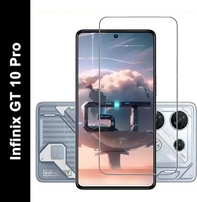 LIKEDESIGN Edge To Edge Tempered Glass for Infinix GT 10 Pro, GT 10 Pro(Pack of 1)