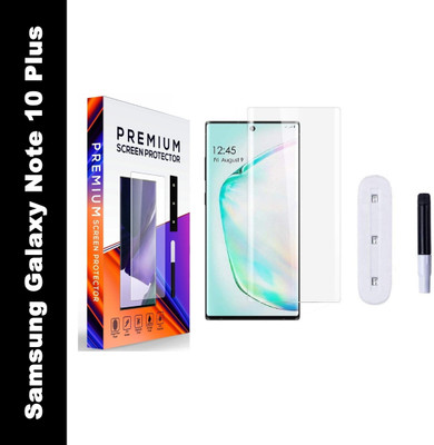 SecureSmarty Tempered Glass Guard for Samsung Galaxy Note 10 Plus(Pack of 1)
