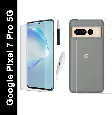 COVER CAPITAL Front and Back Tempered Glass for Google Pixel 7 Pro 5G(Pack of 2)