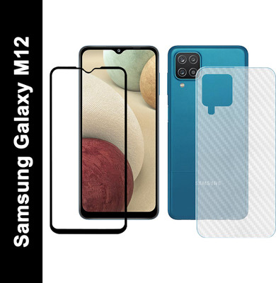 LILLIPUT Front and Back Tempered Glass for Samsung Galaxy M12(Pack of 1)