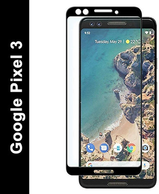 welldesign Edge To Edge Tempered Glass for Google Pixel 3(Pack of 1)