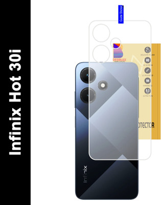 DESIBUZZ Back Tempered Glass for Infinix HOT 30i, {Flexible}(Pack of 1)