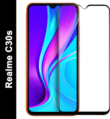 Flipkart SmartBuy Edge To Edge Tempered Glass for Realme C30s(Pack of 1)