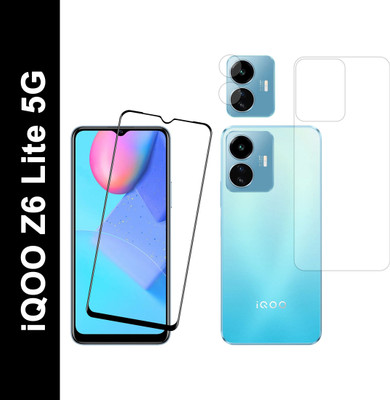 Ten To 11 Front and Back Tempered Glass for iQOO Z6 Lite 5G(Pack of 3)
