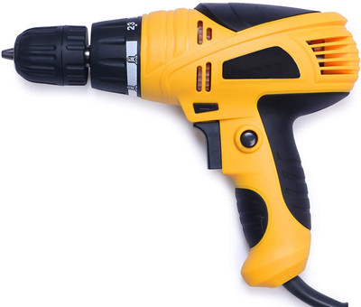 MHA 10MM Corded Screwdriver Machine Cum Drill Machine with Reverse Forward & Torque Adjustment System Pistol Grip Drill (10 mm ) Collated Screw Gun(Corded)