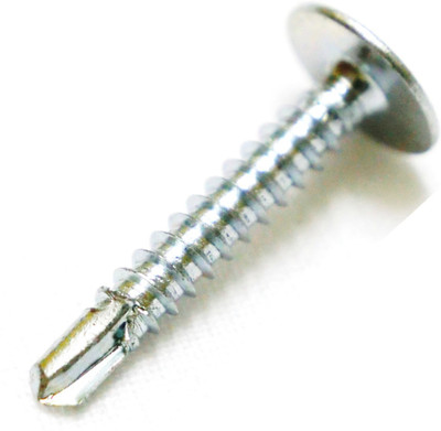 TIMBERCREEK Steel Washer Head Self-drilling Screw(8 mm Pack of 100)